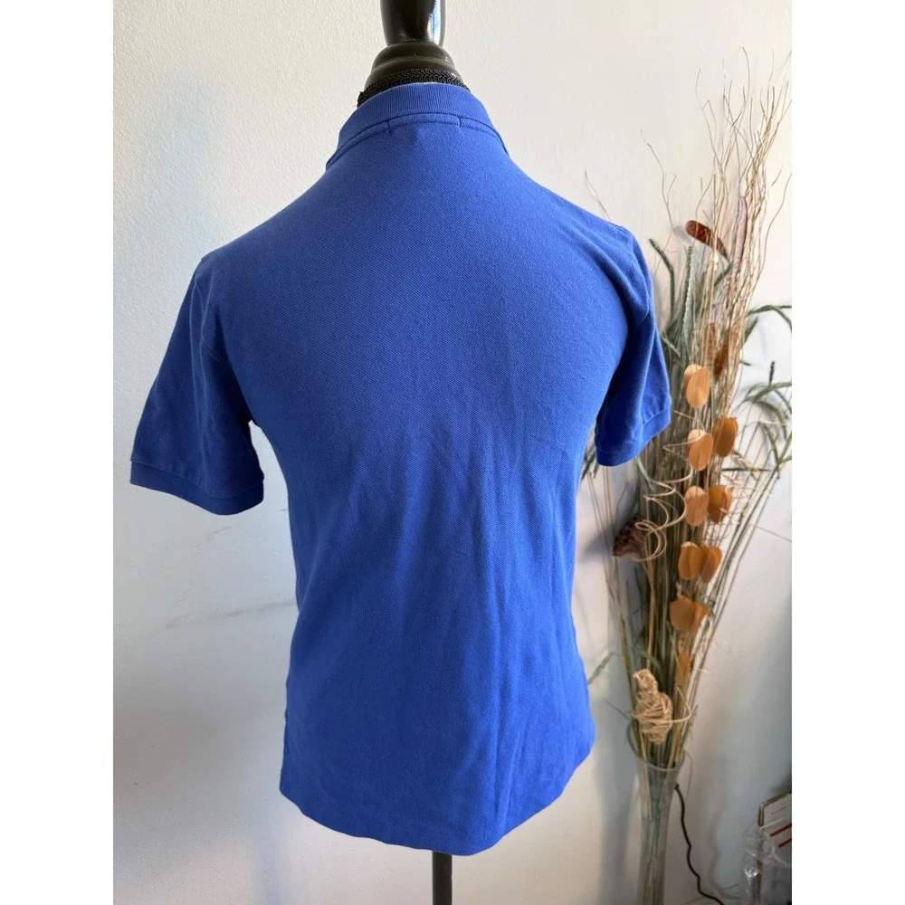 Polo Ralph Lauren Kids Boys Blue Short Sleeve Mesh Polo Shirt Size‎ M 10-12